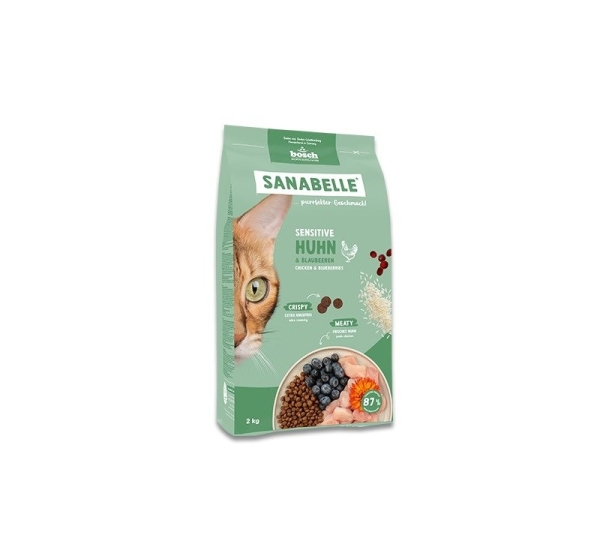 BOSCH Sanabelle Sensitive with chicken - dry cat food - 2kg
