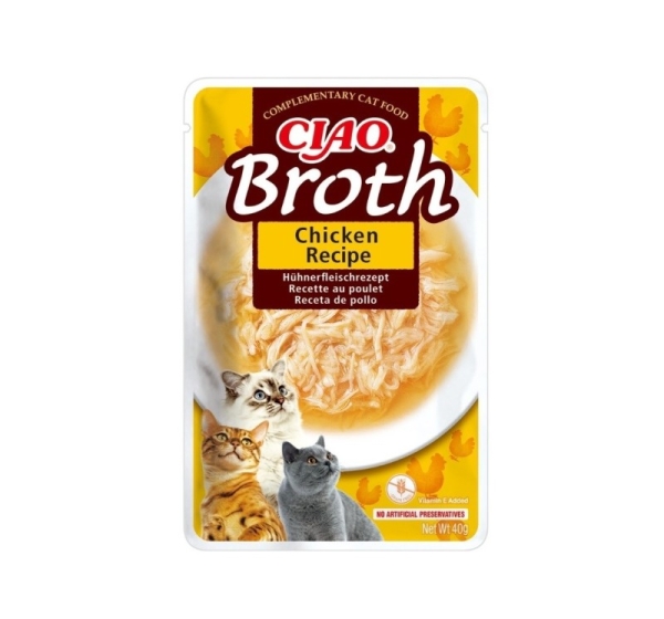 INABA Ciao Broth Chicken - cat treats - 40g