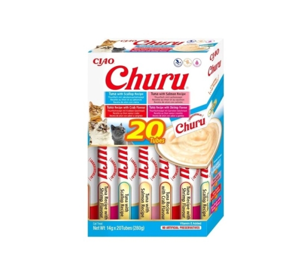 INABA Ciao Churu Box Tuna Mix - cat treats - 20 x 14g