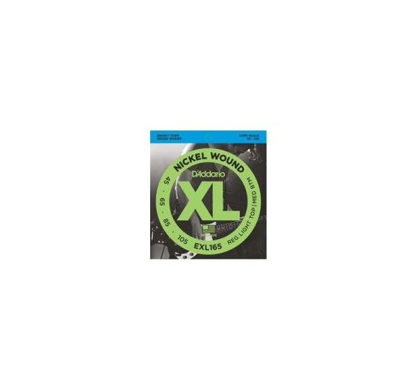 D'Addario EXL165 - bass guitar strings (45–105)