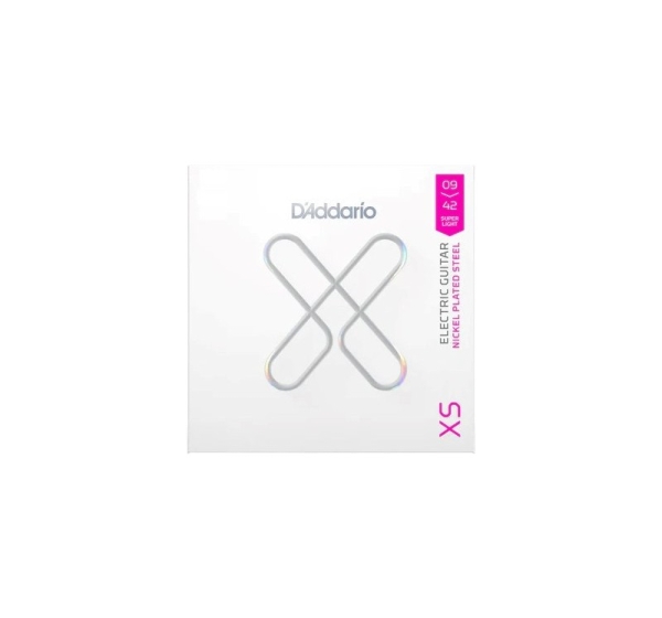 D'Addario XS Super Light (9-42) - electric guitar strings