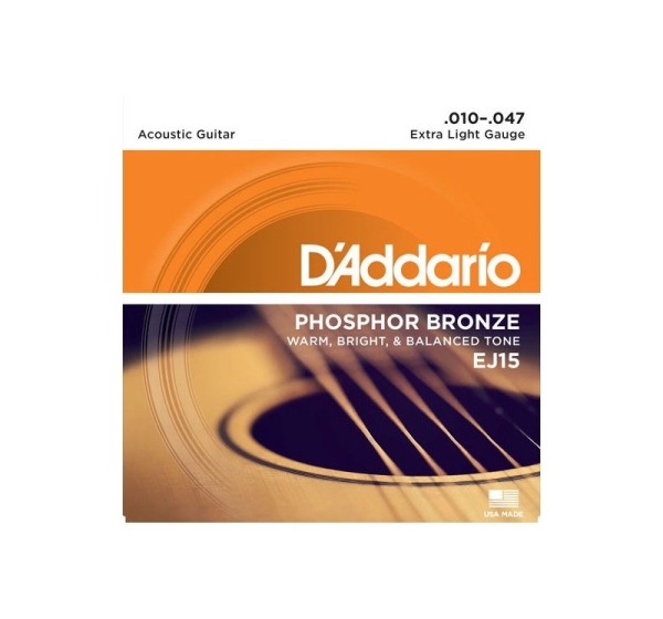 D'Addario EJ15 - acoustic guitar strings (10-47)