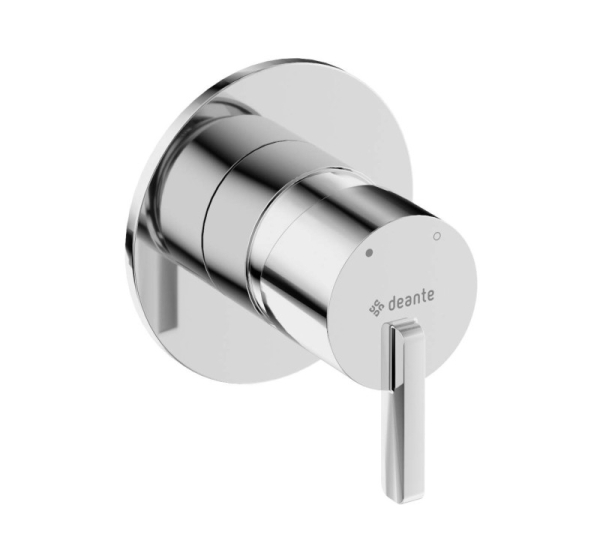Concealed shower mixer without shower switch