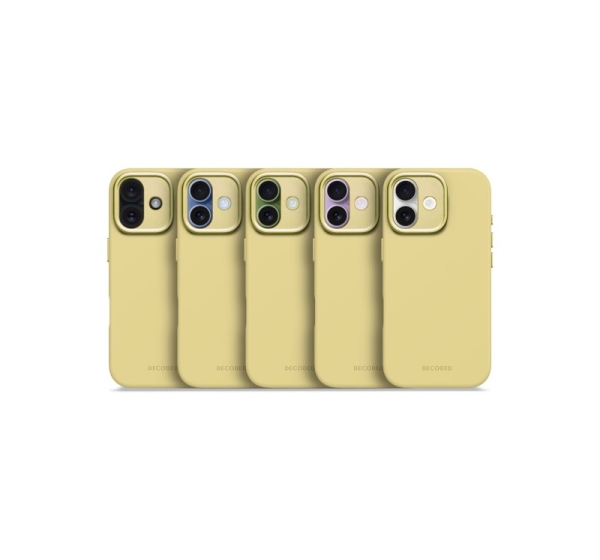 Decoded D25IPO17BCS9YW mobile phone case 16 cm (6.3") Cover Yellow
