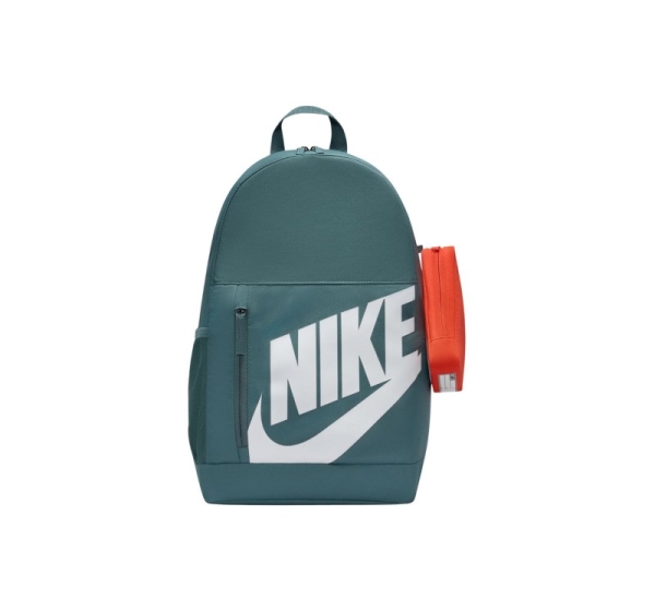 Plecak Nike Elemental zielony + piórnik pomarańczowy HJ4186 382