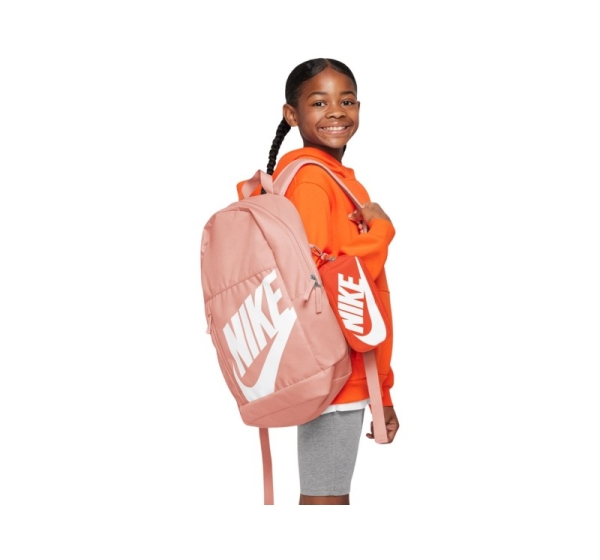 Plecak Nike Elemental brzoskwiniowy + piórnik pomarańczowy HJ4186 800