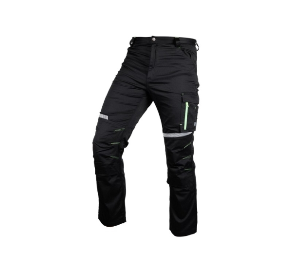 Spodnie robocze Mix&Match, czarne, rozmiar XL