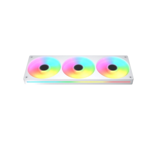 COUGAR Unity360-FB Single-Frame 360 ARGB PWM Reversed Fan with Stream Cable Design, White
