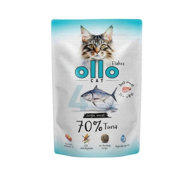 OLLO Cat No. 4 Tuna Mono - wet cat food - 85g