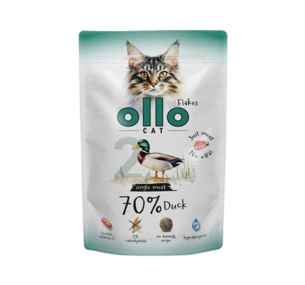 OLLO Cat No. 2 Duck Mono - wet cat food - 85g
