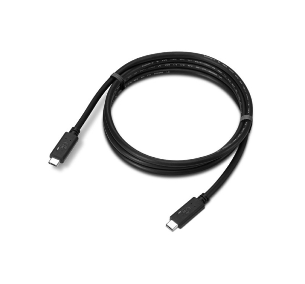 Lenovo 4X91U92143 USB cable USB4 Gen 2x2 1.5 m USB C 20 Gbit/s Black