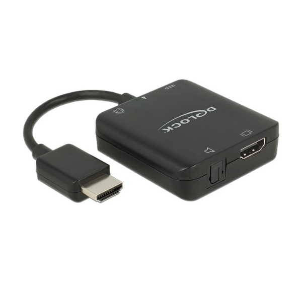 DeLOCK 62784 audio converter Black