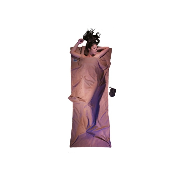 Cocoon TravelSheet Rectangular sleeping bag Cotton Khaki