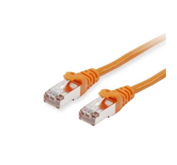 Equip Cat.6A S/FTP Patch Cable, Orange, 25m