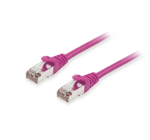 Equip Cat.6A S/FTP Patch Cable, Purple, 25m