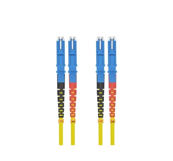 Helos 254573 InfiniBand/fibre optic cable 3 m E-2000 (LSH) Yellow