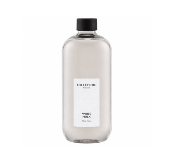 Refill for reed diffuser 500 ml WHITE MUSK MILLEFIORI