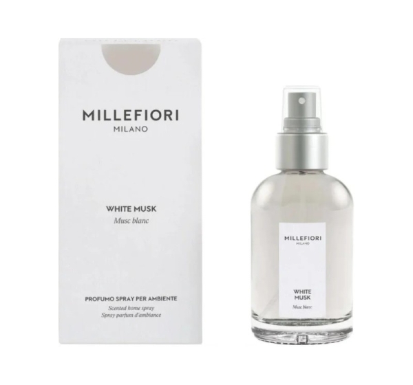 Room Fragrance Spray 100 ml WHITE MUSK MILLEFIORI