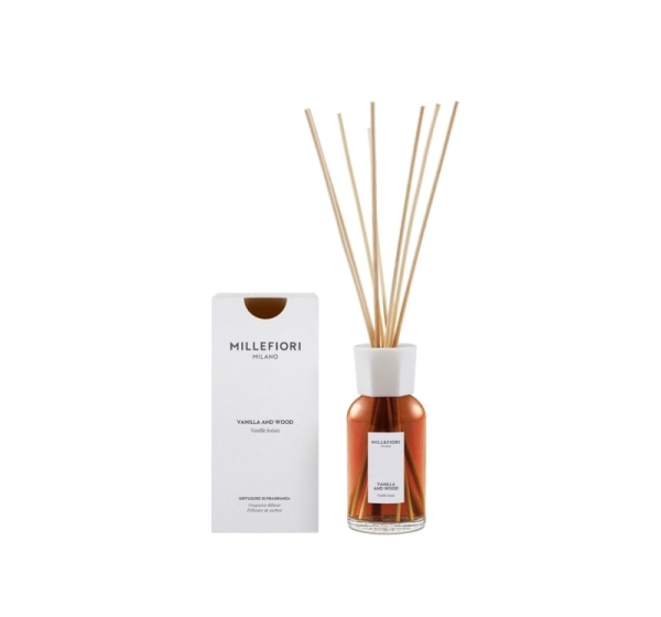 Reed Diffuser 500 ml VANILLA & WOOD MILLEFIORI
