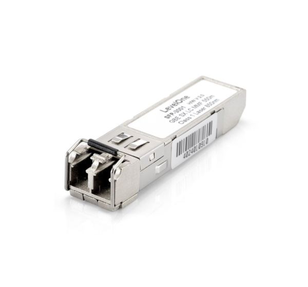 LevelOne 1.25Gbps Multi-mode SFP Transceiver, 500m, 850nm