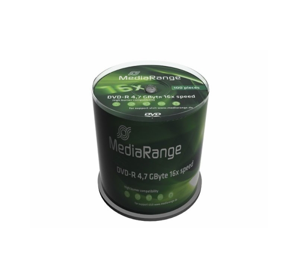 MediaRange MR442 blank DVD 4.7 GB DVD-R 100 pc(s)