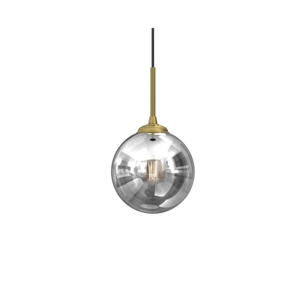 PENDANT LIGHT BURSA E14 BLACK/GOLD