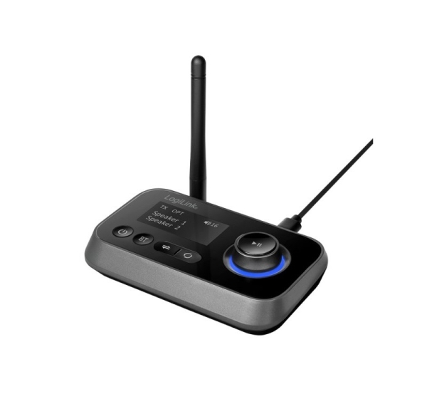 LogiLink BT0062 AV extender AV transmitter & receiver Black