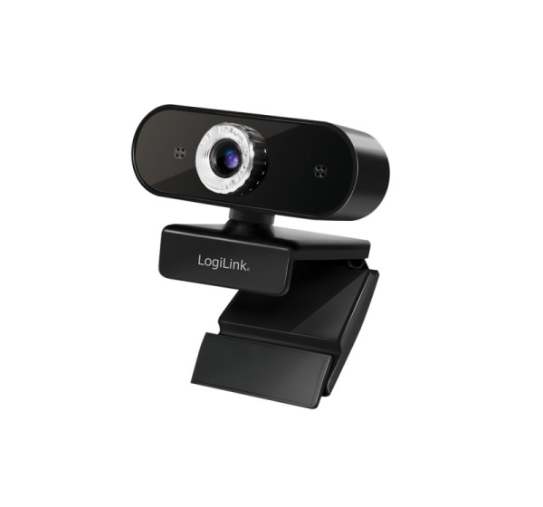 LogiLink UA0371 webcam 3 MP 1920 x 1080 pixels USB 2.0 Black, Silver