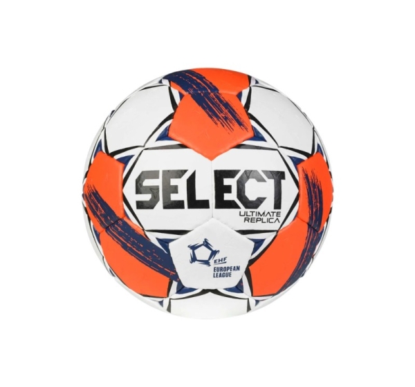 Piłka ręczna Select Ultimate European League Replic 2 v25 EHF biało-pomarańczowa 13521 2