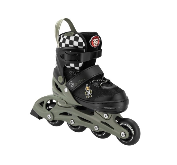 POPPY CHILDRENS INLINE SKATES 27-30 GN