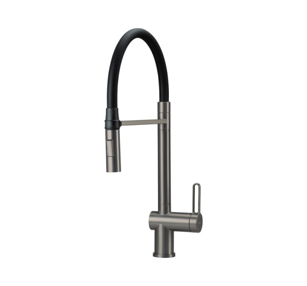 Kitchen faucet flexible spout - 2 stream types