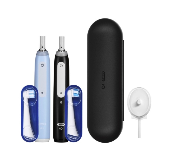 Braun Oral-B iO 3 electric toothbrush set DUO BLACK & BLUE