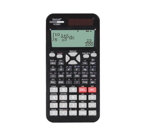 Rebell SC2080S calculator Pocket Scientific Black