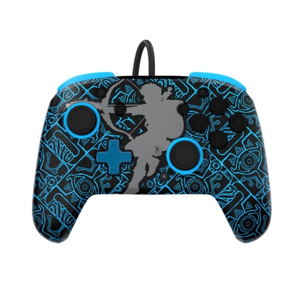 PDP Nintendo Switch Sheikah Shoot REMATCH GLOW Controller