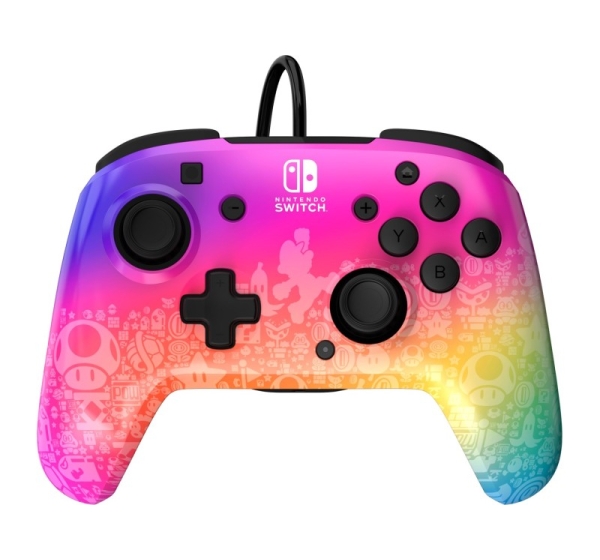 PDP REMATCH Wired Controller: Star Spectrum for Nintendo Switch, Nintendo Switch - OLED Model