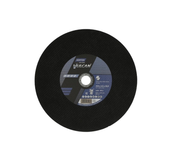 NORTON TARCZA.VULCAN 350 x 3.5 x 32mm A30S DO METALU /10szt.+1 GRATIS