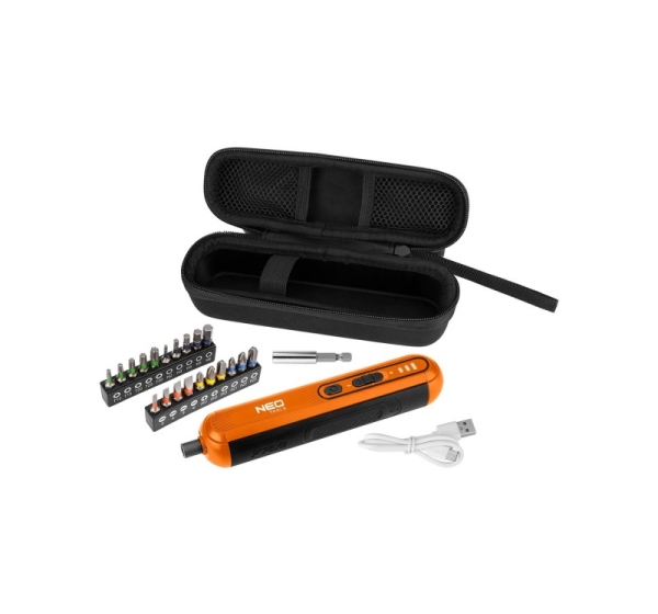 WKRĘTAK AKUMULATOROWY 4V, LI-ION, USB-C