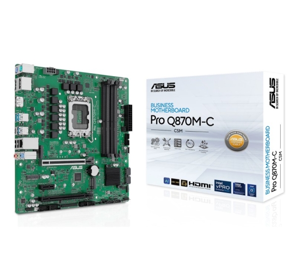ASUS PRO Q870M-C-CSM Intel® Q870 LGA 1851 (Socket V1) micro ATX