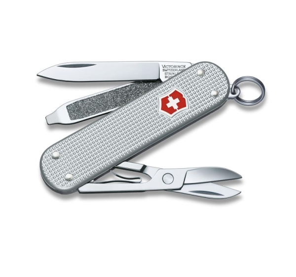 Victorinox V-0.62 21.26 Taschenmesser Classic Alox, silber