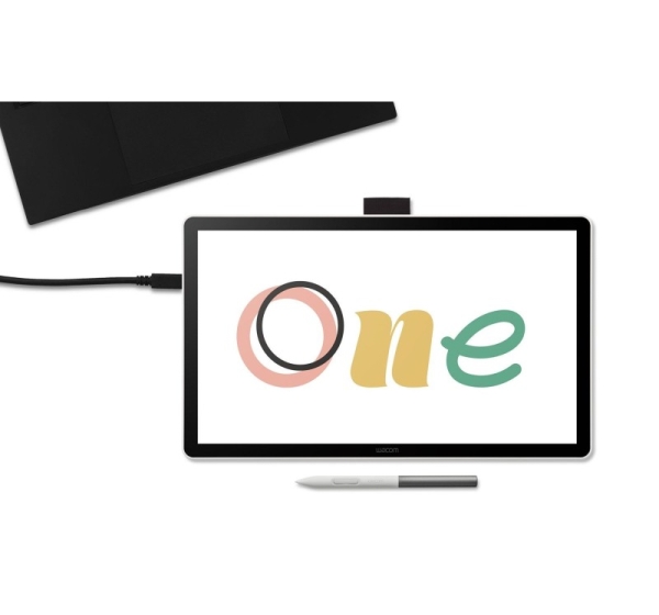 Wacom One 14 Graphic Tablet w/ Pen & USB-C Cable