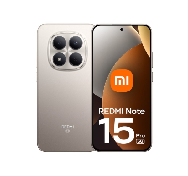 Xiaomi Redmi Note 15 Pro 5G 17.4 cm (6.83") 8 GB 256 GB 6580 mAh Titanium