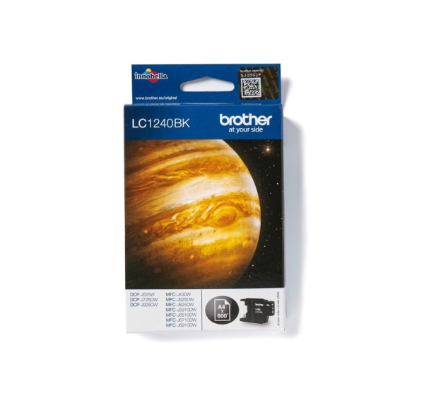 Brother LC1240BK ink cartridge 1 pc(s) Original Black