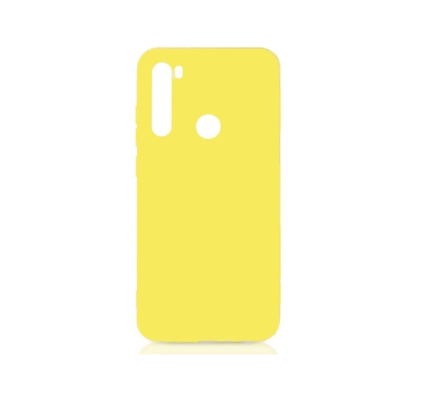 Evelatus Xiaomi Xiaomi Redmi Note 8 / Redmi Note 8 2021 Nano Silicone Case Soft Touch TPU Yellow