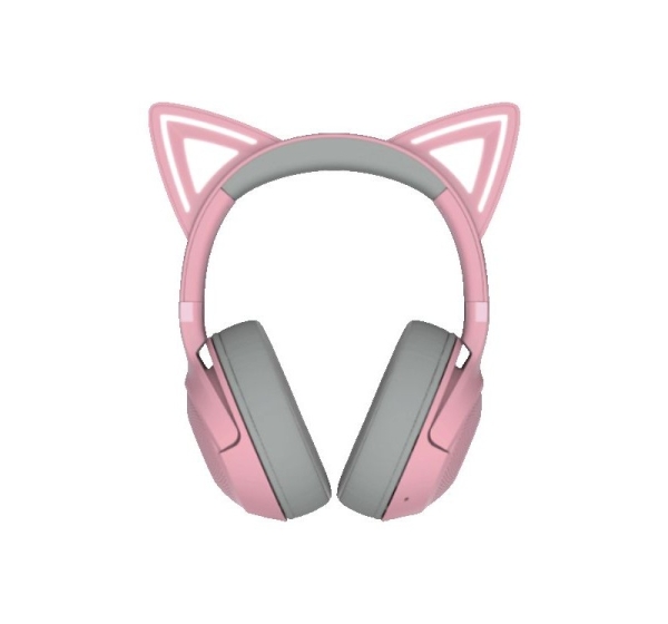 Razer Kraken V2 Kitty BT Headset, Wireless, Quartz