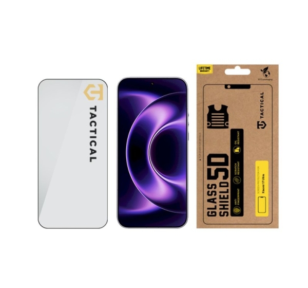 Tactical - Glass Shield 5D for Xiaomi 17 Ultra Black