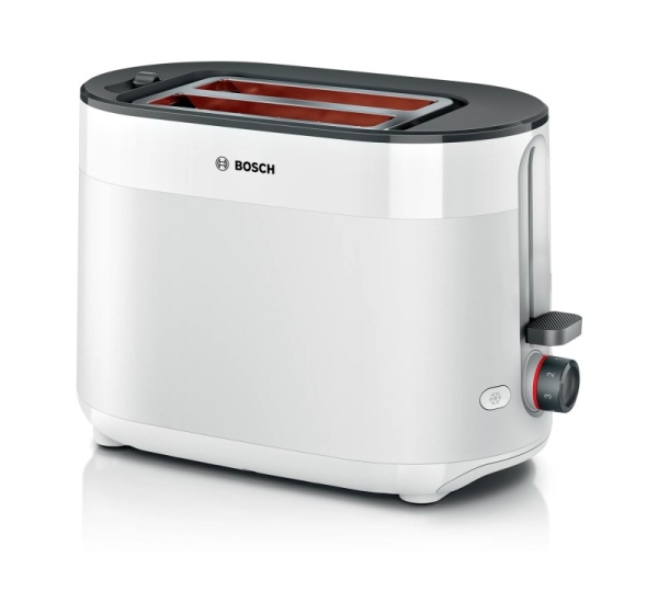 Bosch TAT2M121 toaster 6 2 slice(s) 950 W White