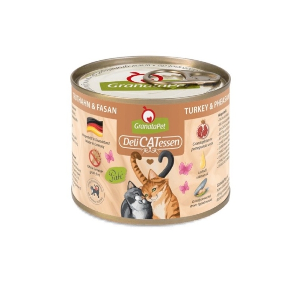 GRANATAPET DeliCATessen Turkey and pheasant - wet cat food - 200g