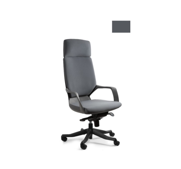 Apollo BL417 office chair – slategrey/black