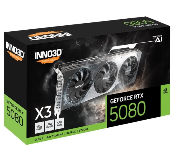 INNO3D GeForce RTX 5080 X3 NVIDIA 16 GB GDDR7