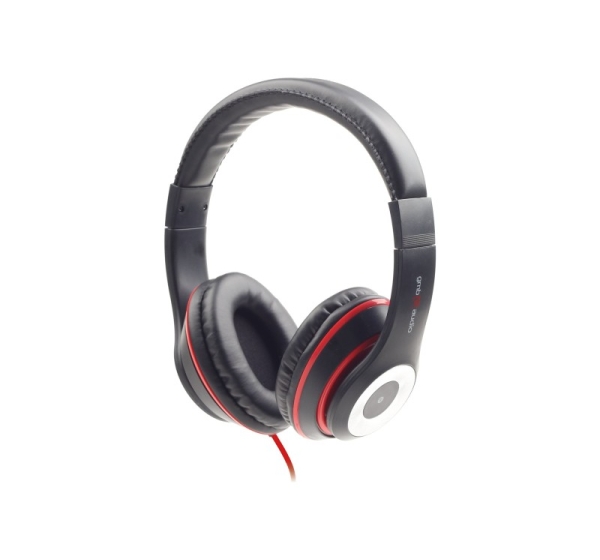 Gembird | Stereo headset, "Los Angeles" + microphone, passive noise canceling | 3.5 mm | Black